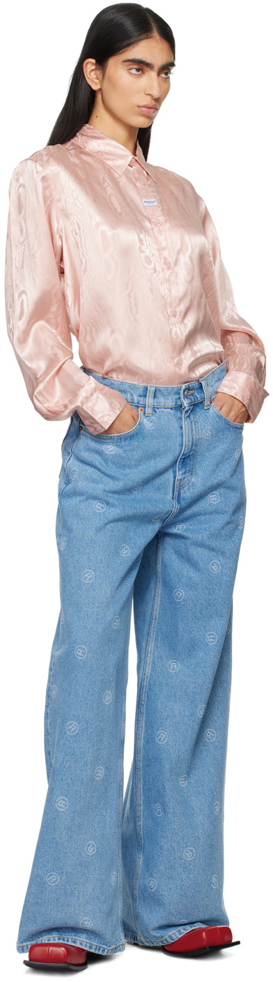 Martine Rose Pink Classic Shirt