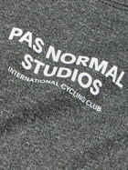 Pas Normal Studios - Mid Logo-Print Polartec® Power Wool™ Cycling Base Layer - Gray