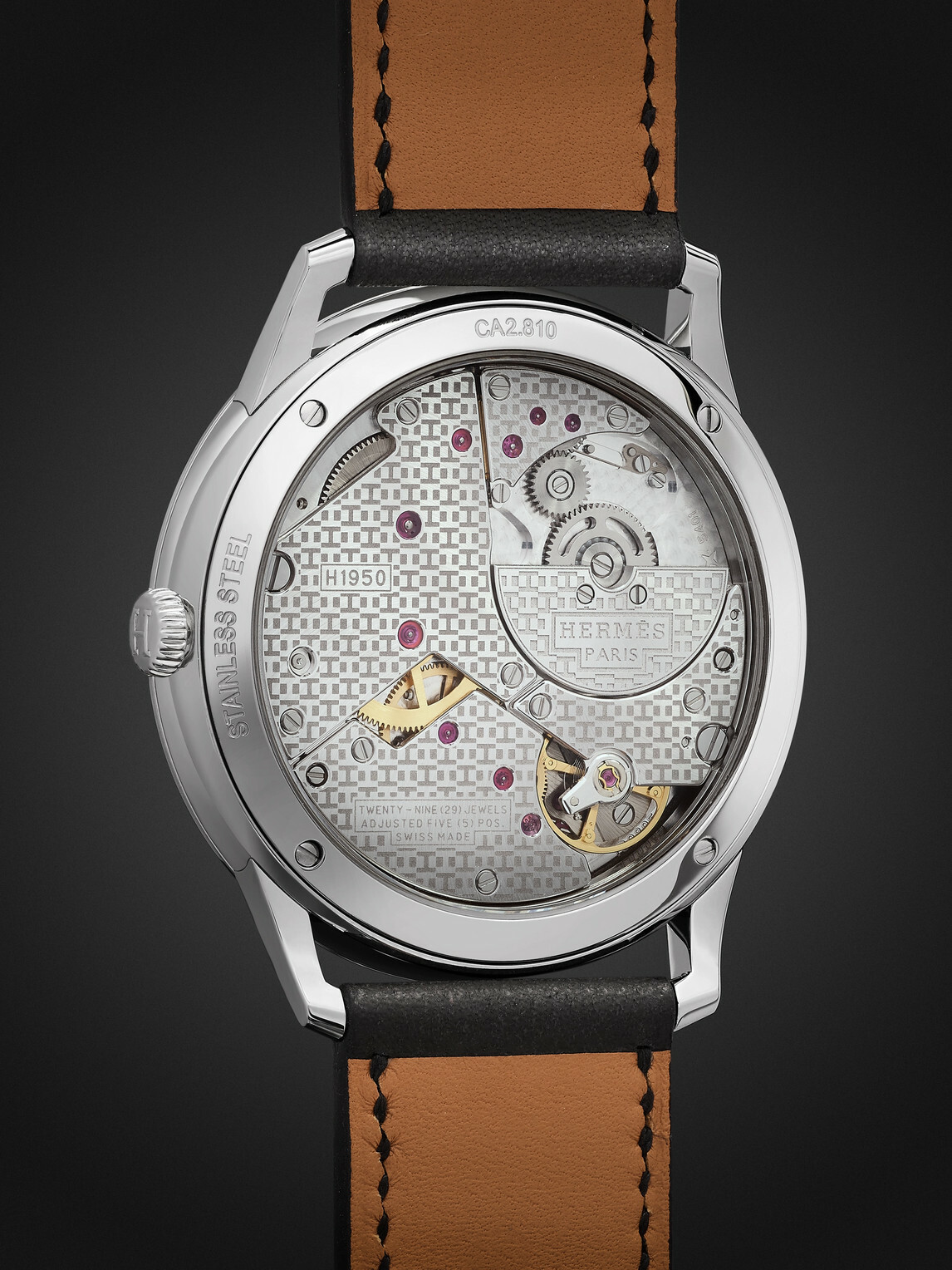 Hermès Timepieces - Slim d'Hermès Acier Automatic Stainless Steel Watch, Ref. 052839WW00