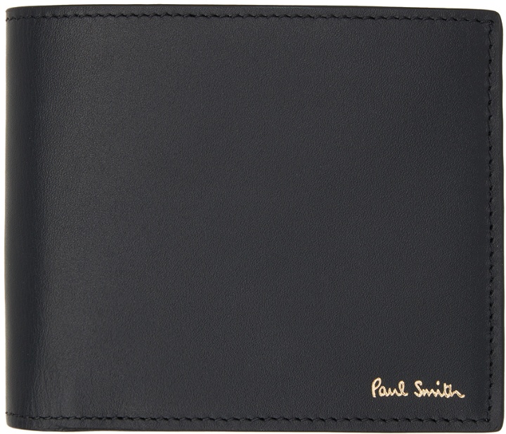 Photo: Paul Smith Black Signature Stripe Interior Wallet