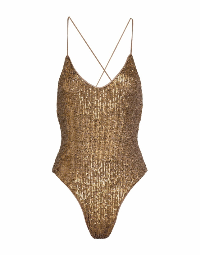 Photo: Norma Kamali Womens Bodysuit Khaki