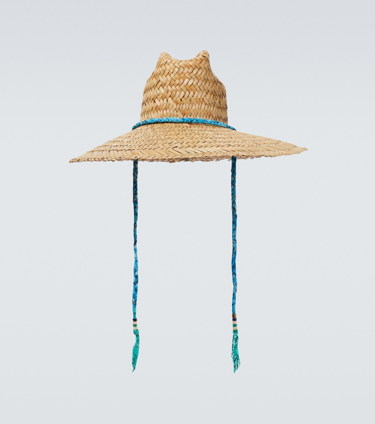 Alanui - Embellished raffia sun hat