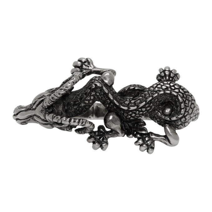 Photo: Givenchy Silver Dragon Ring