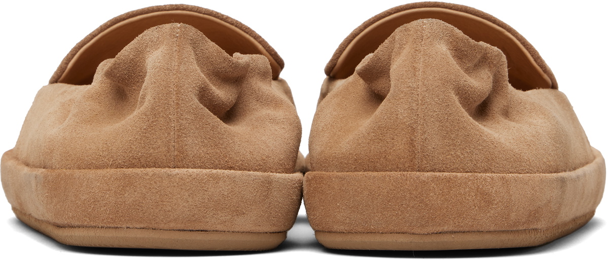 Marsèll Tan Scatopelle Suede Loafers
