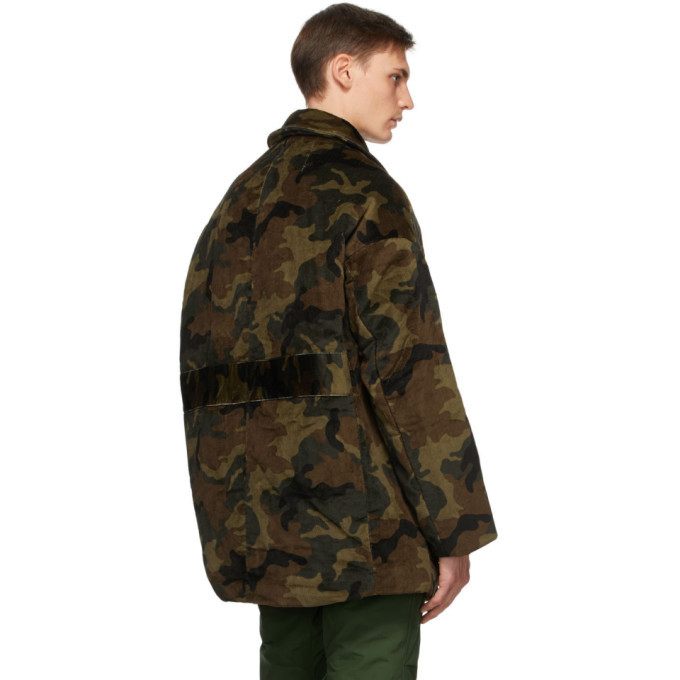 R13 Green Camo Hunting Coat R13