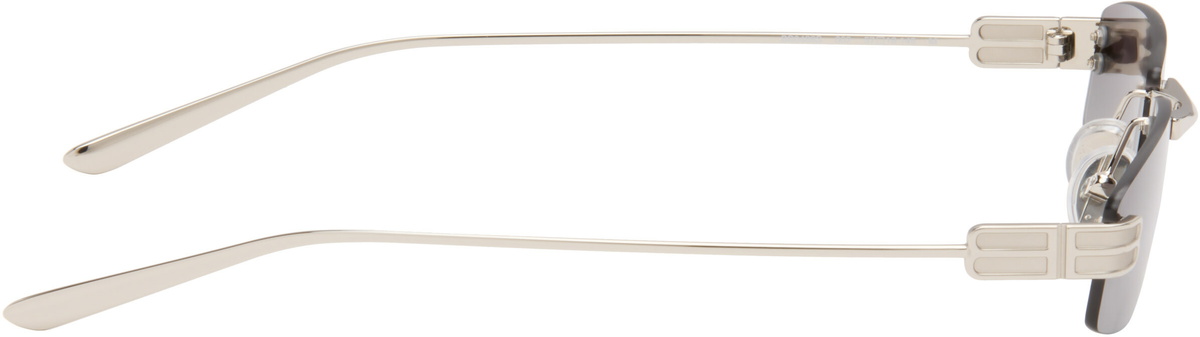 Balenciaga Silver 'Gossip Everyday' Sunglasses