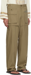 Isabel Marant Khaki Ezio Trousers