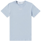 Calvin Klein Men's Stacked Logo T-Shirt in Sky Blue