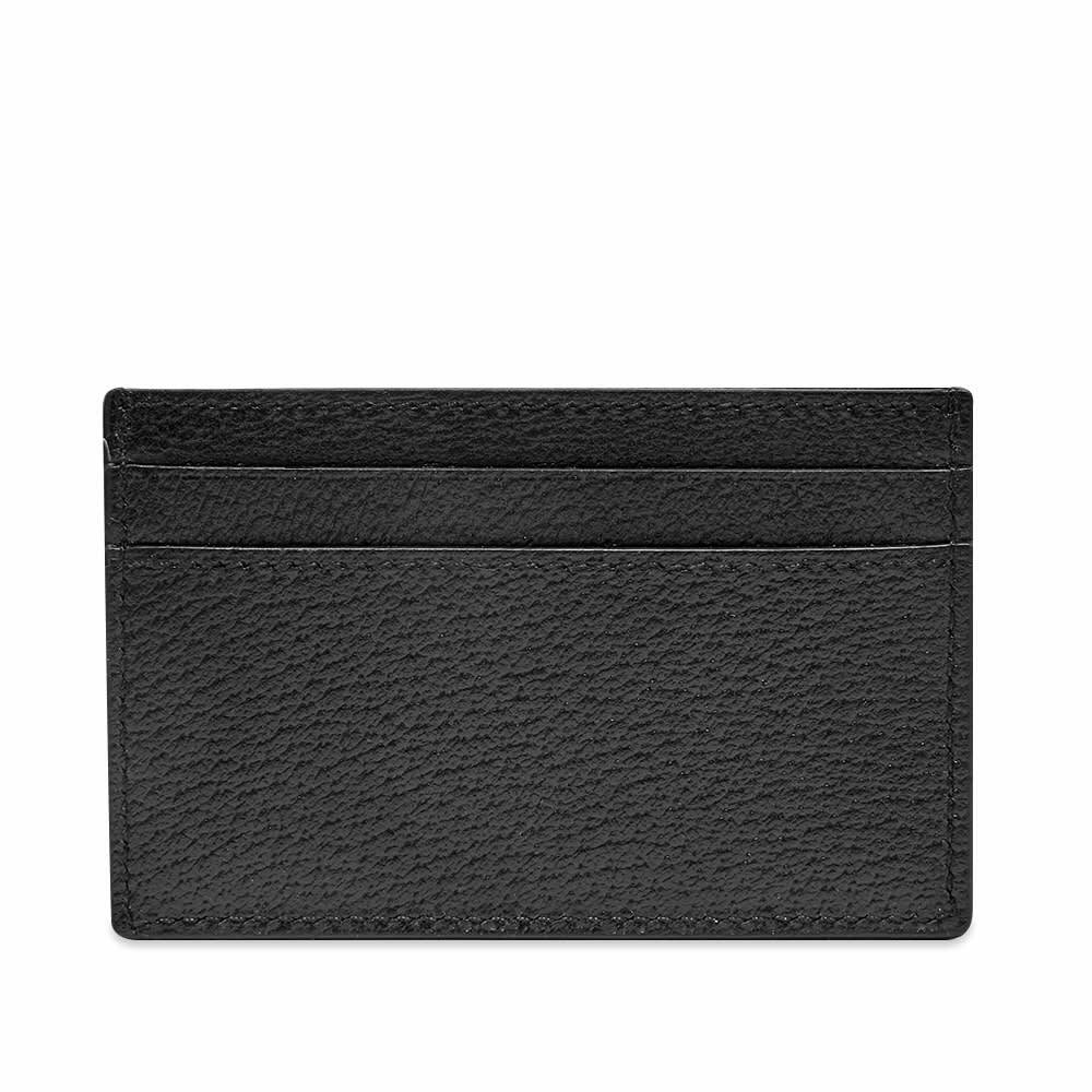 GUCCI: Off The Grid credit card holder in GG Supreme nylon and leather -  Black