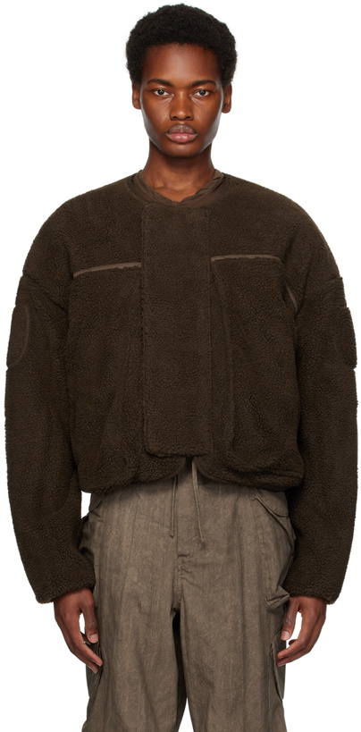 Photo: Entire Studios Brown Fluffy Jacket