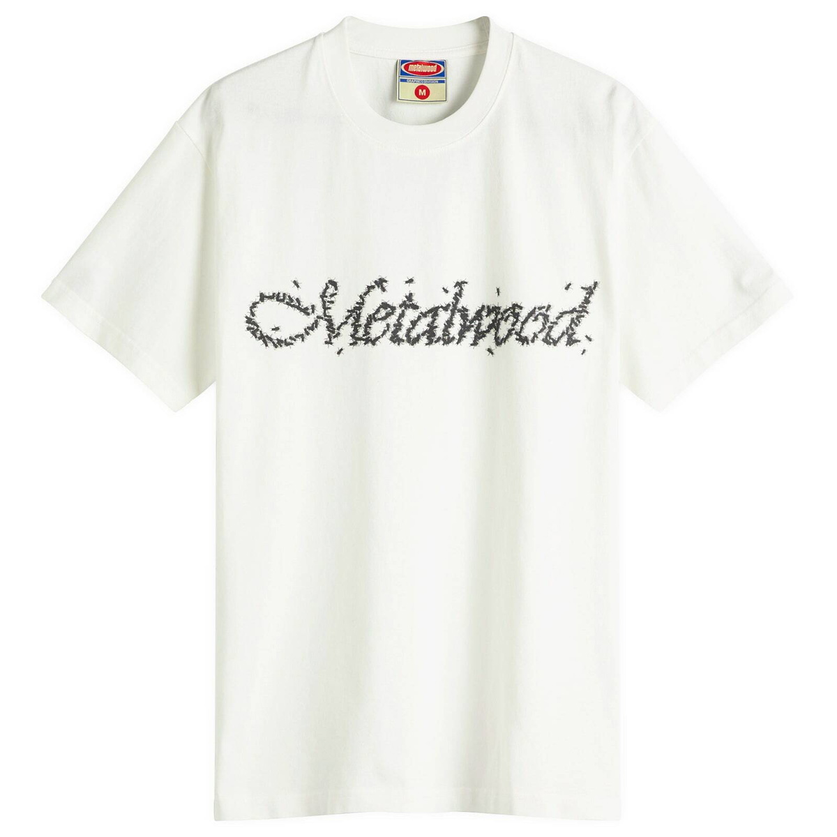 Metalwood Studio Men's Flies T-Shirt in White