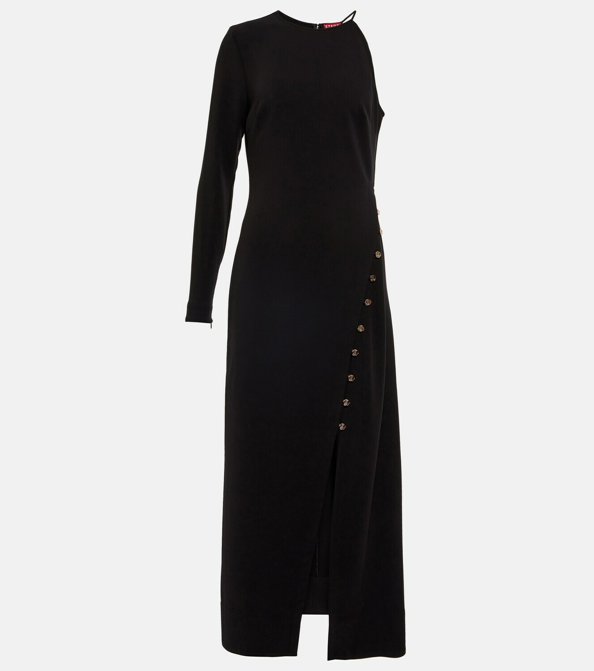 Staud - Zhuri asymmetric crêpe top