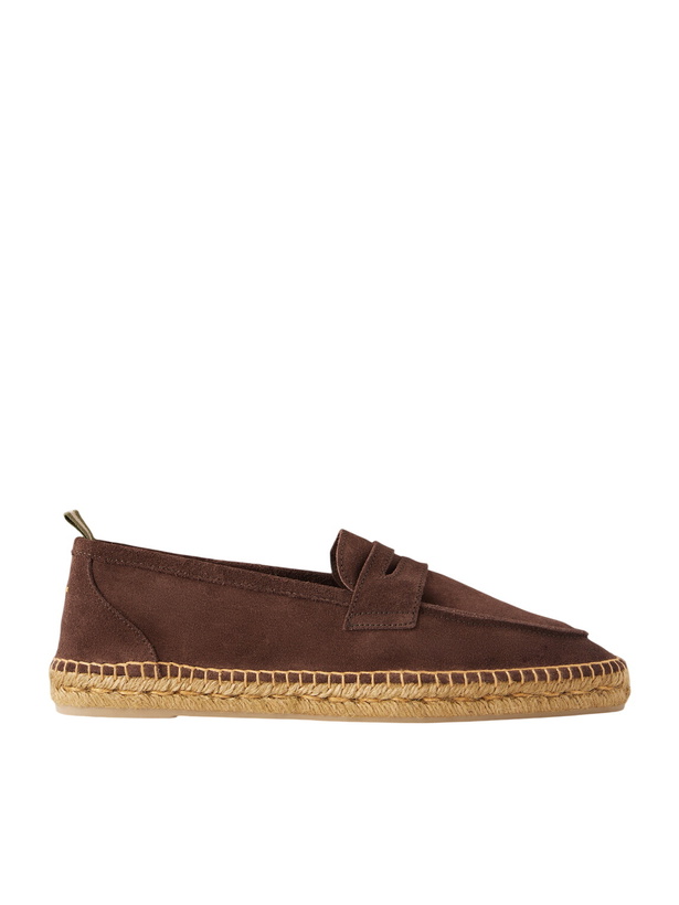 Photo: Castañer - Nacho Suede Espadrilles - Brown