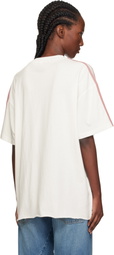 Ksubi Off-White 'Genuine' Boyfriend Short Sleeve T-shirt