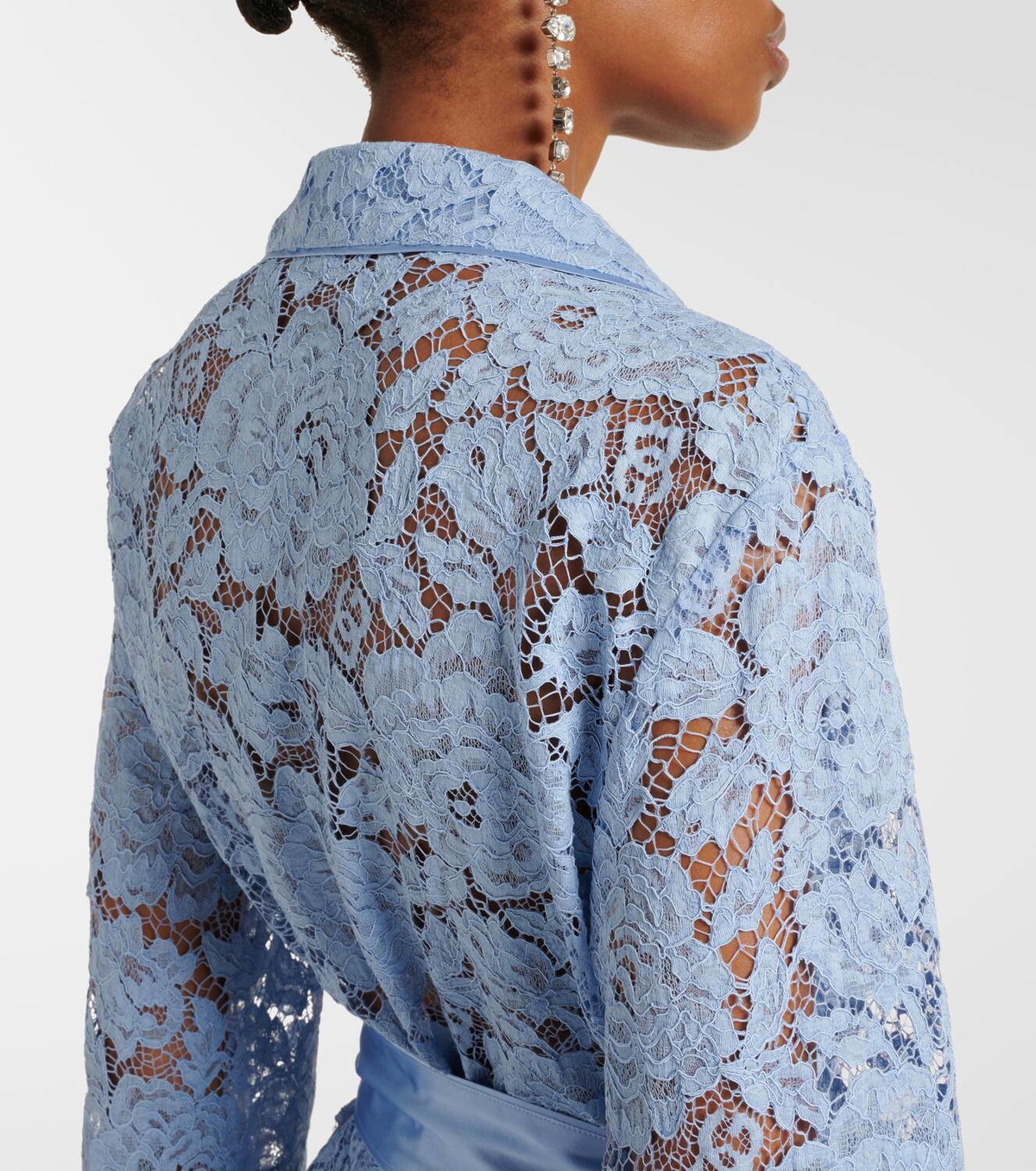 Dolce&Gabbana Belted lace jacket Dolce & Gabbana