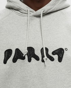 By Parra Blob Logo Hooded Sweatshirt Grey Hoodies