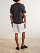 Altea - Cecil Lyocell and Cotton-Blend Jersey T-Shirt - Brown