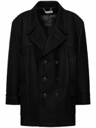 MAISON MARGIELA - Oversized Wool Blend Coat