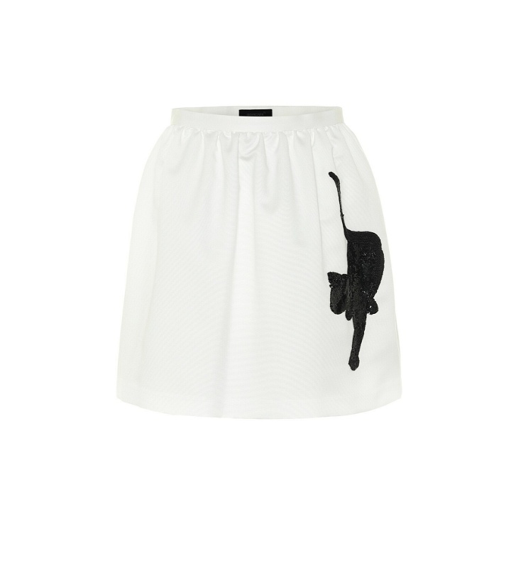 Photo: Undercover - Embellished nylon miniskirt