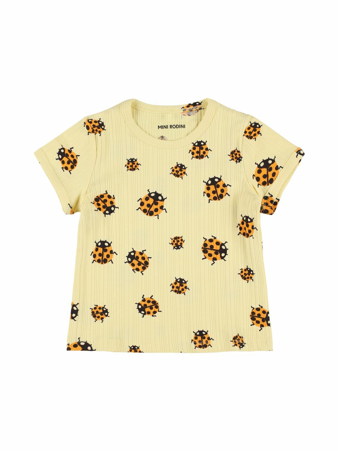 MINI RODINI Printed Cotton Blend Jersey T-shirt