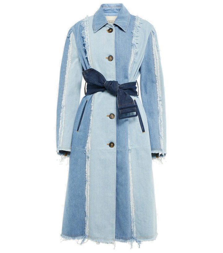 Photo: Tod's - Belted denim coat