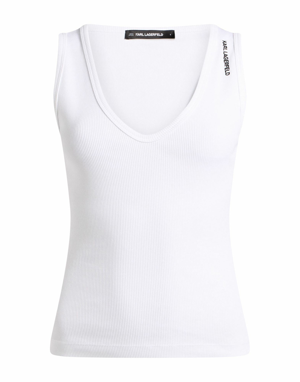 Karl Lagerfeld Womens Tank top in White