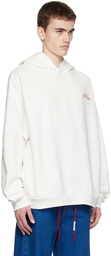 Marni White Printed Hoodie