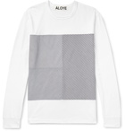 Aloye - Panelled Cotton-Jersey T-Shirt - White