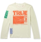 MCQ - Appliquéd Printed Cotton-Jersey T-Shirt - Neutrals