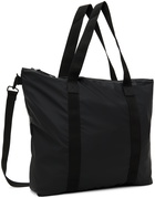 RAINS Black Waterproof Tote