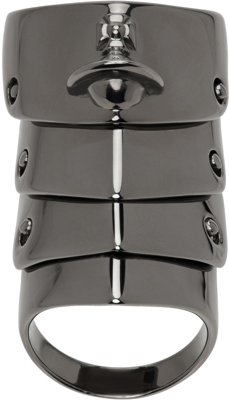 Photo: Vivienne Westwood Gunmetal Armour Ring