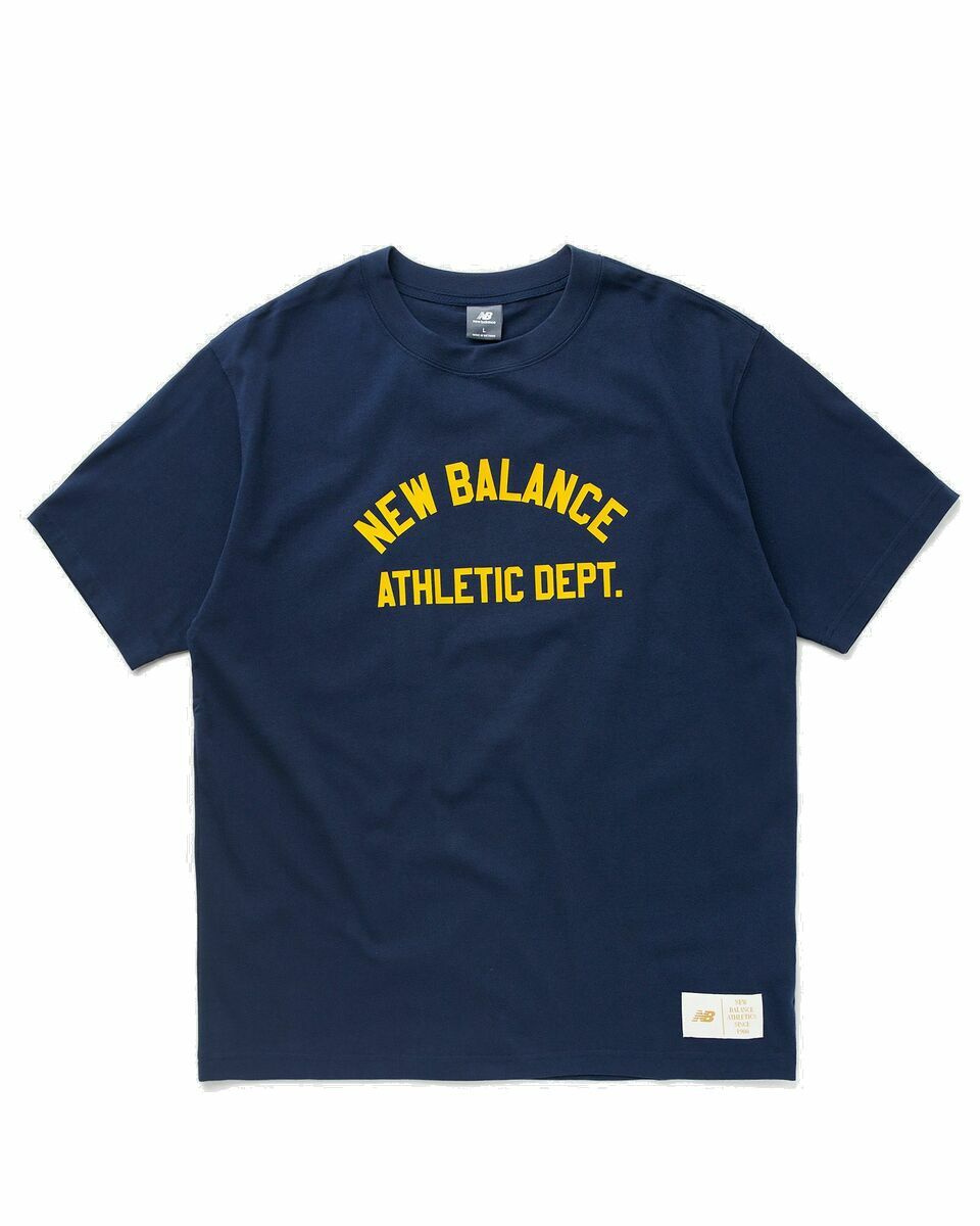 Photo: New Balance Sportswear Greatest Hits T Shirt Sportswear Greatest Hits Ringer T Shirt Blue - Mens - Shortsleeves