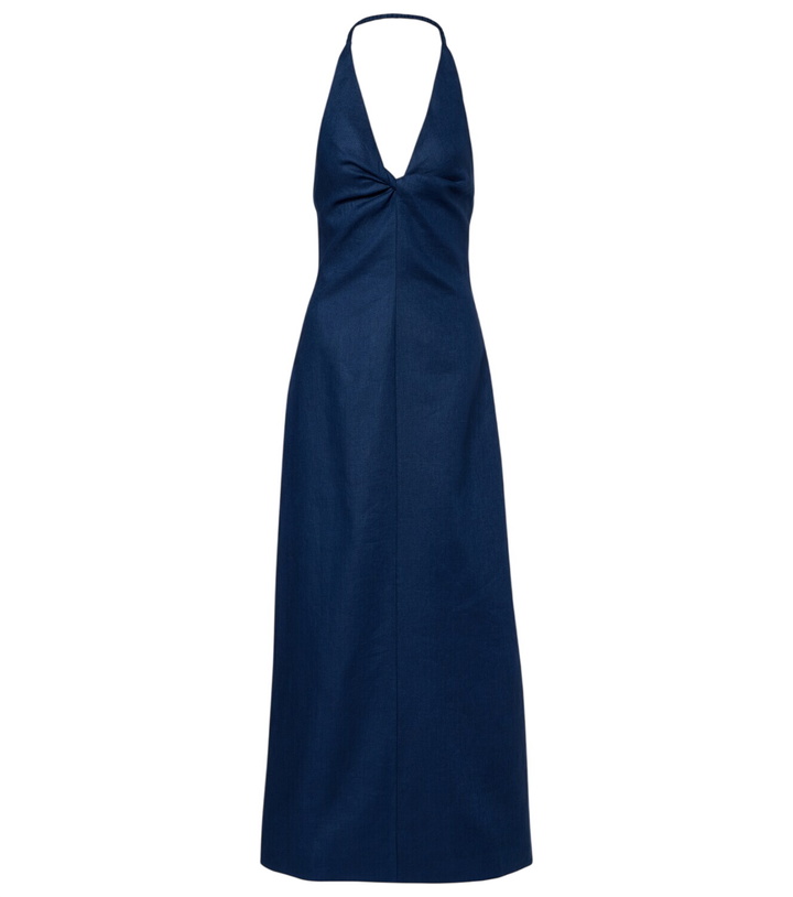 SIR Strobe silk chiffon maxi dress SIR.