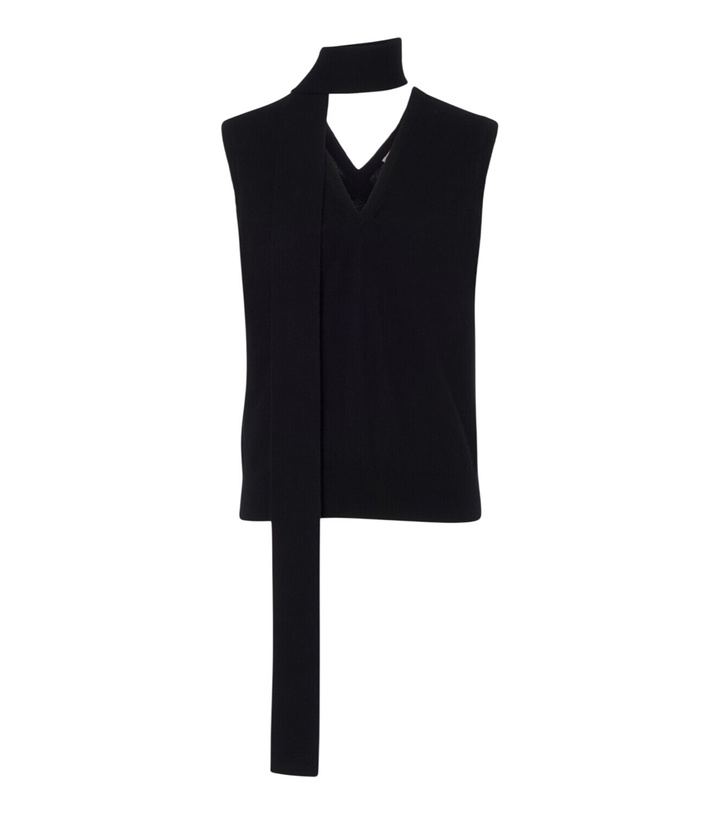 Photo: Lisa Yang Ellisyn scarf-detail cashmere top