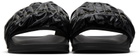 Marni Black Puffed Slide Sandals