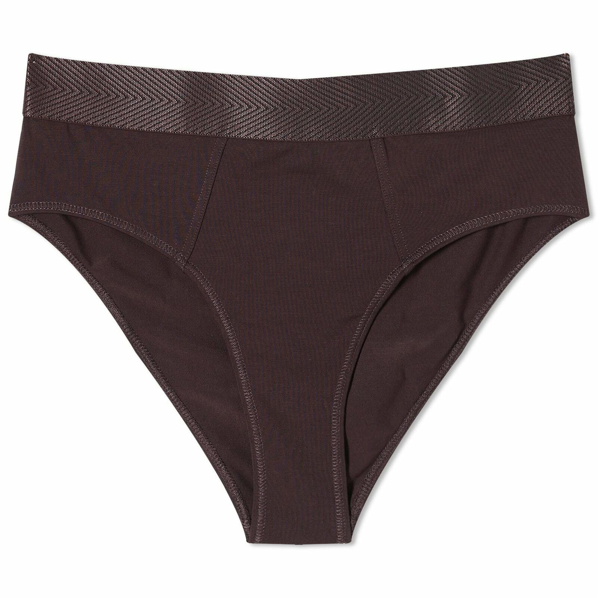 CDLP Women's High Brief in Brown