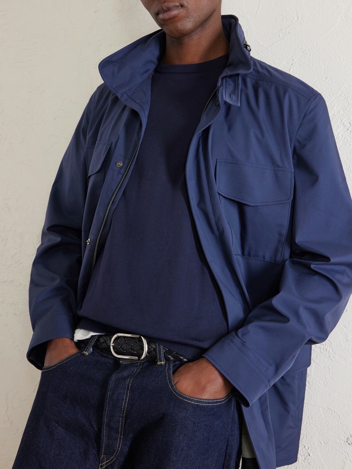 Loro Piana - Ice Wish™ Sea Island Cotton Sweater - Blue