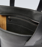 Loewe - Buckle leather tote bag