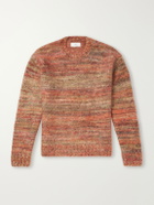 Mr P. - Space-Dyed Cashmere Sweater - Orange