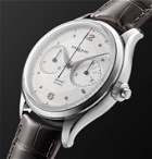 MONTBLANC - Heritage Monopusher Automatic Chronograph 42mm Stainless Steel and Alligator Watch, Ref. No. 119951 - White