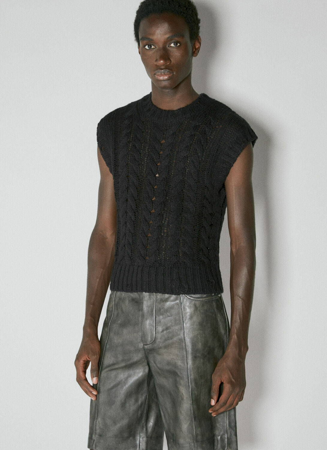 Han Kjøbenhavn Cable Knit Sweater Vest