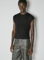 Han Kjøbenhavn Cable Knit Sweater Vest