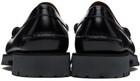 Sebago Black & White Dan Lug Loafers