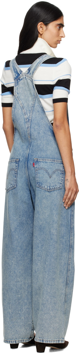 Levi's Blue Vintage Denim Overalls