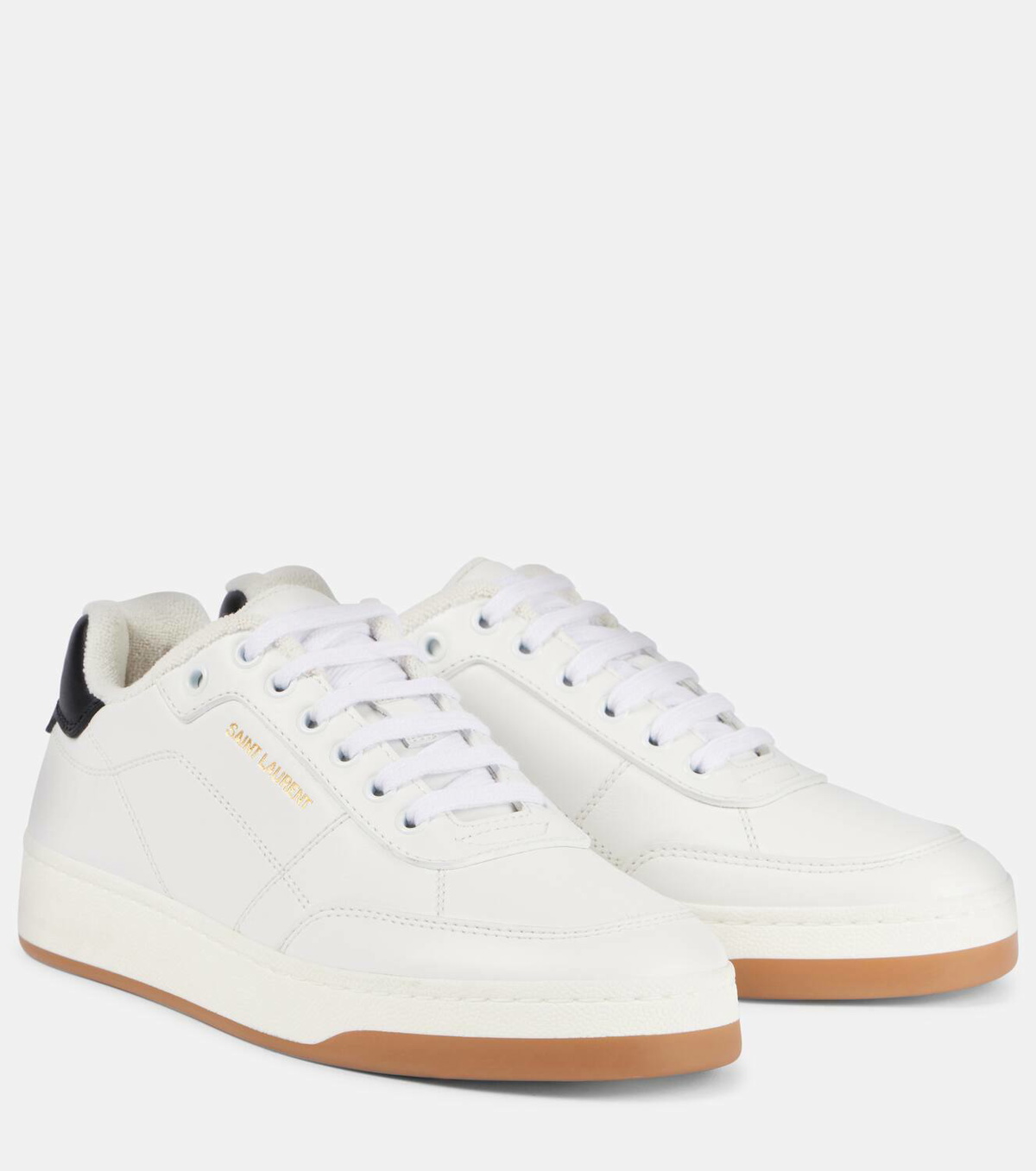 Saint Laurent SL61 leather low-top sneakers