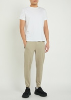 Vuori Ponto Performance 28 Stretch-jersey Sweatpants Beige
