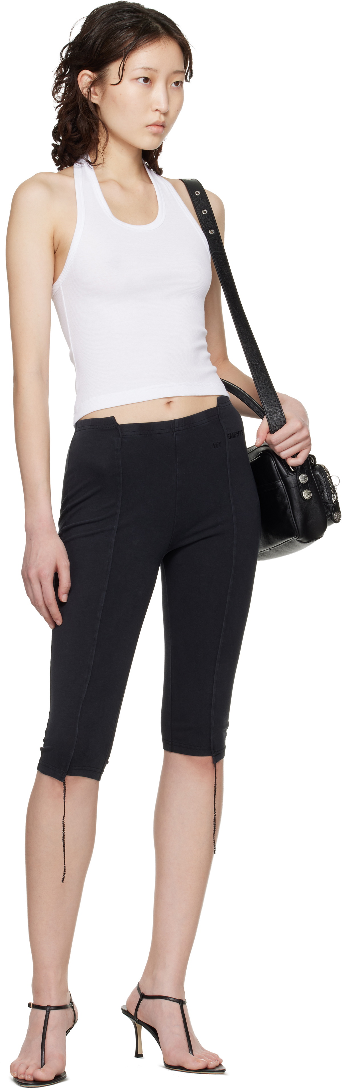 VETEMENTS White Halter Top