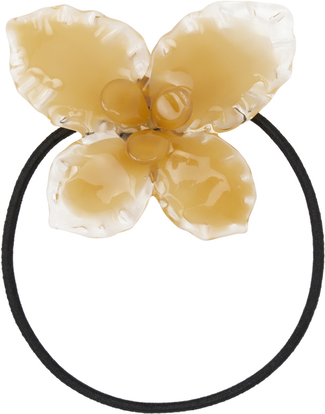 Photo: LEVENS JEWELS Yellow Fantasy Flower Hair Tie