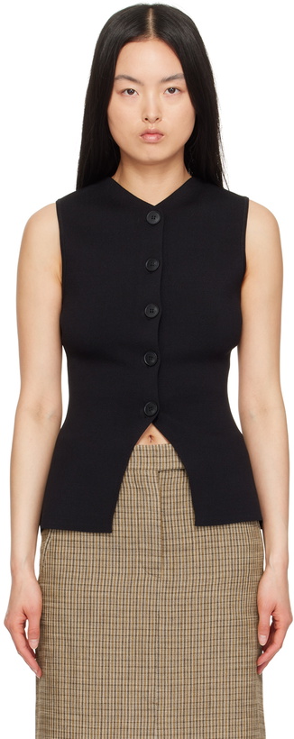 Photo: BEC + BRIDGE Black Ilora Vest