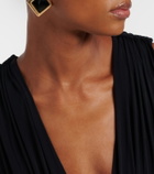 Balmain Embellished jersey maxi dress